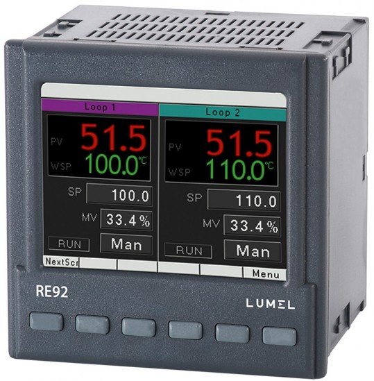 Lumel RE92 - Dual loop controller