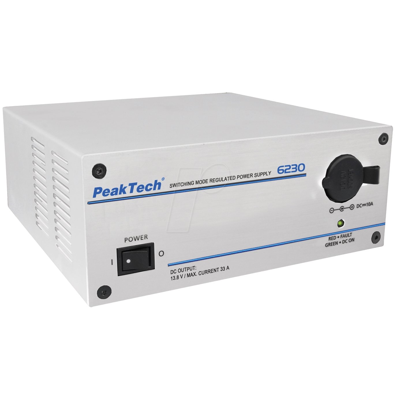 Sursă în comutație cu ieșire tip brichetă (13.8V, tensiune fixă) Peaktech P6230 