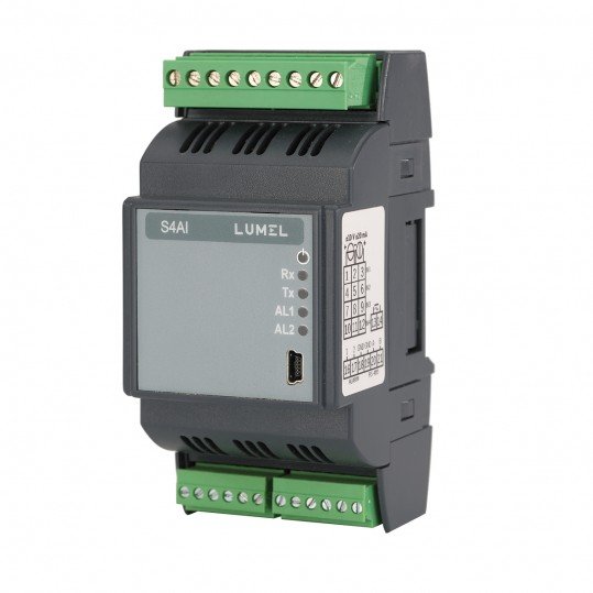 Modul cu 4 intrări analogice - Lumel S4AI