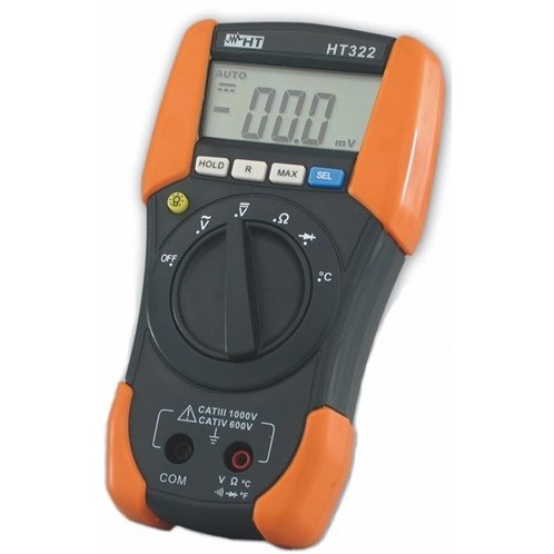 Multimetru digital CAT IV cu măsurare temperatură - HT322