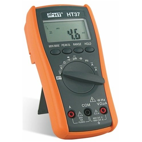 HT37 - TRMS digital multimeter up to 4000 counts with PEAK feature