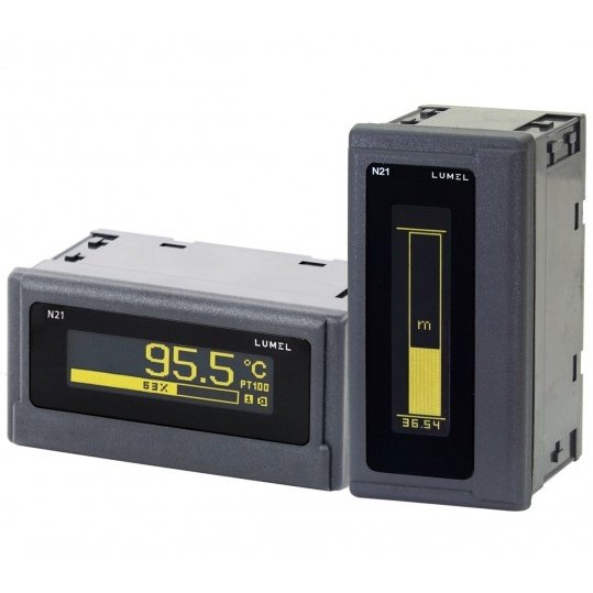 Lumel N21 -  Temperature and d.c. standard signals digital meter